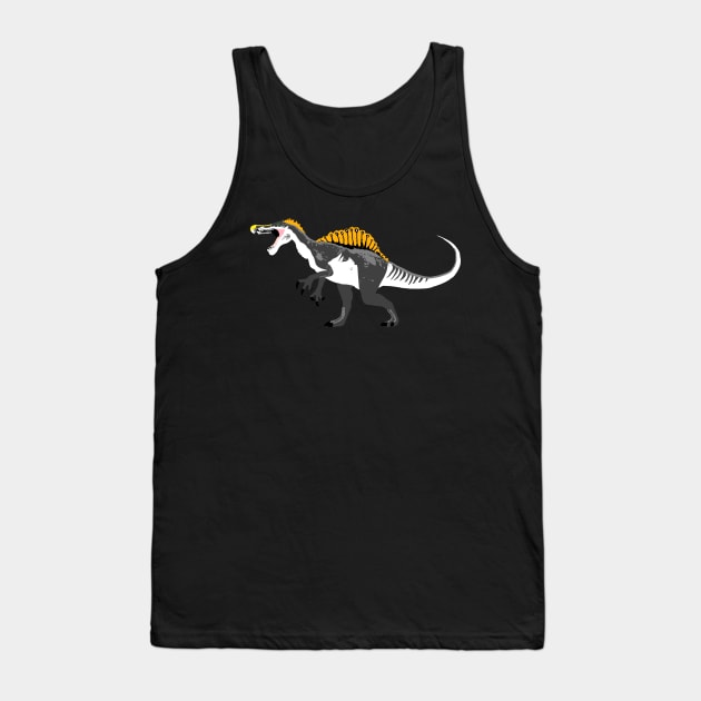 Primal Carnage Spinosaurus Tank Top by stargatedalek